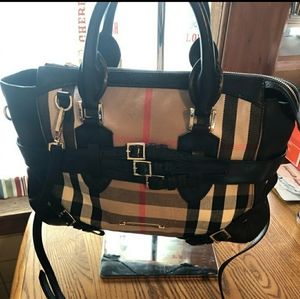Burberry tote/ crossbody